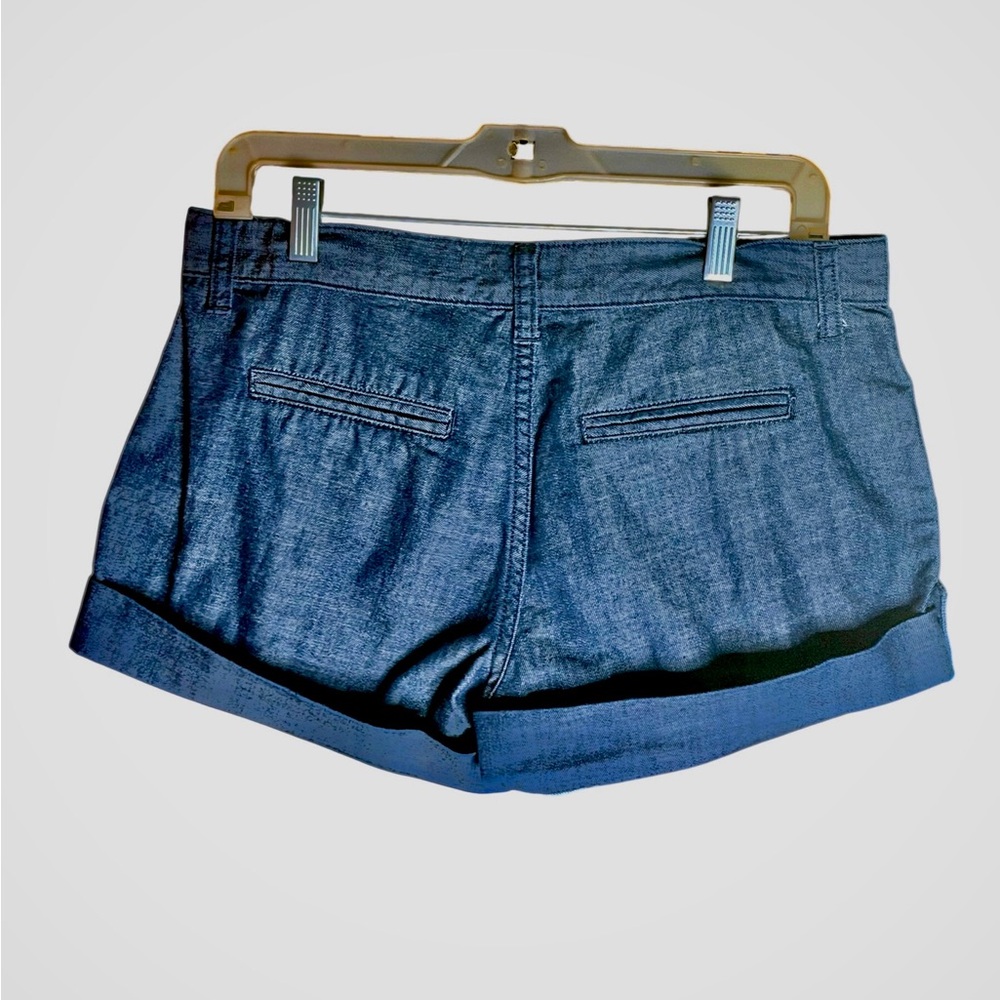 LONDONJEAN Dark Blue Jean Shorts - Picture 2 of 6
